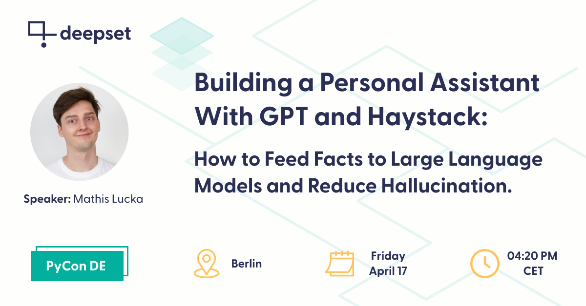 Building a Personal Assistant with GPT and Haystack
